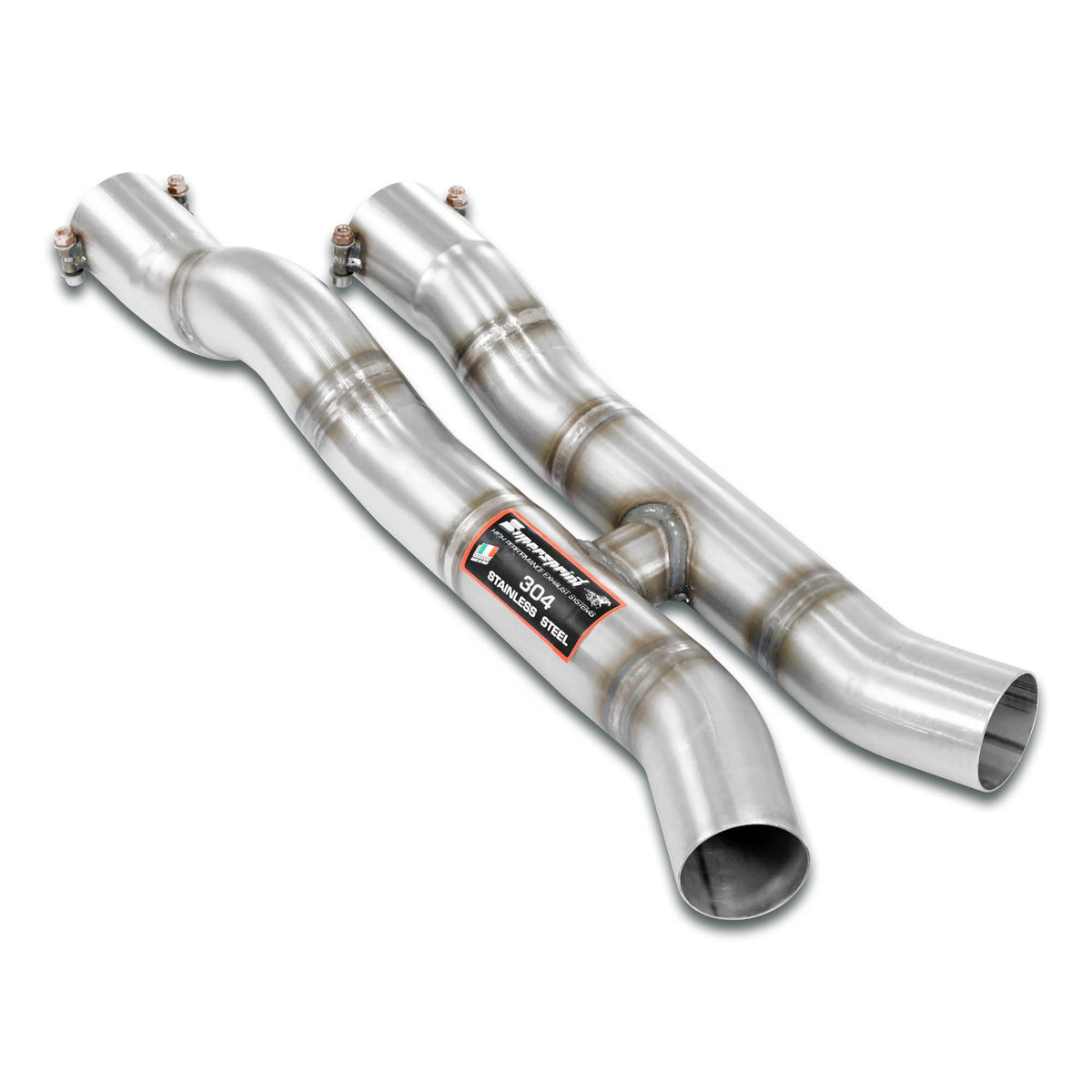Supersprint BMW F97 X3M / F98 X4M Pre-LCI Stainless Center H-Pipe
