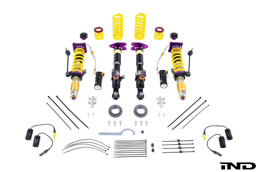 KW Suspensions G8X M3 / M4 AWD Coilover with EDC Cancellation Kit - V4 Clubsport 3-Way