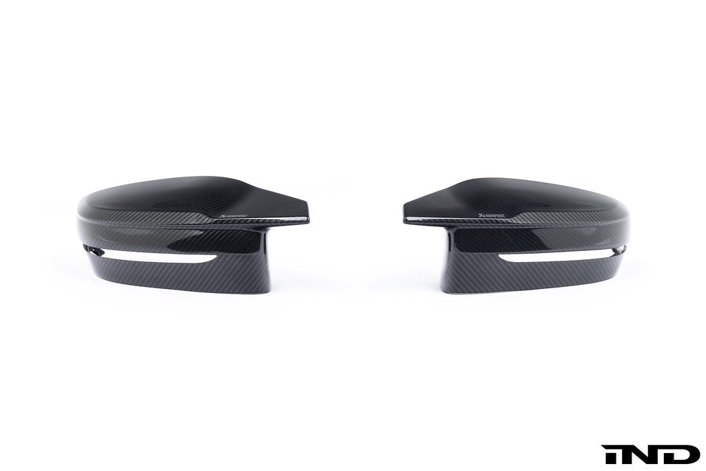Akrapovic G8X M2 / M3 / M4 Carbon Mirror Cap Set - Gloss 2x2