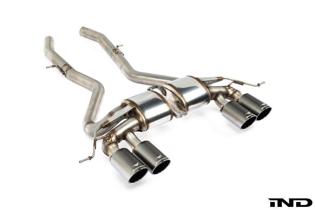 Supersprint BMW G8X M3 / M4 Stainless Rear Exhaust 4x100mm - Race