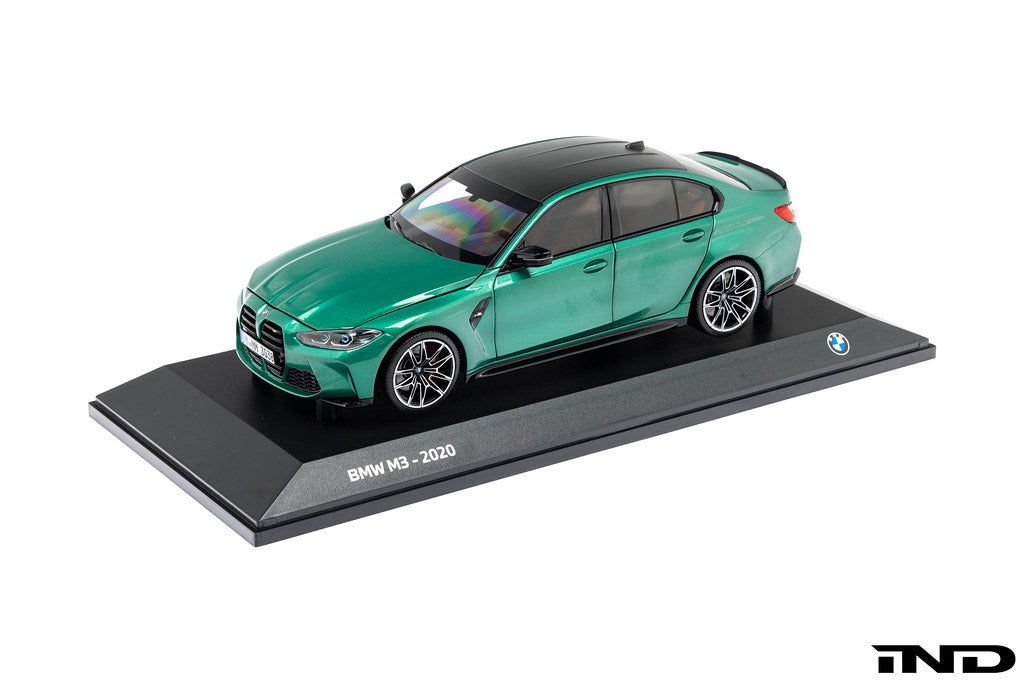 BMW G80 M3 Isle of Man Green Die-cast Car - 1:18
