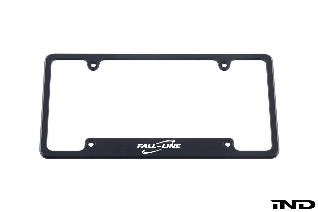 Fall-Line Motorsport Billet Aluminum Nameplate License Plate Frame