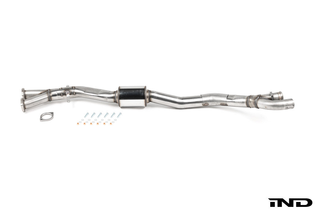 Supersprint BMW E46 M3 Stainless Center X-Pipe - Resonated