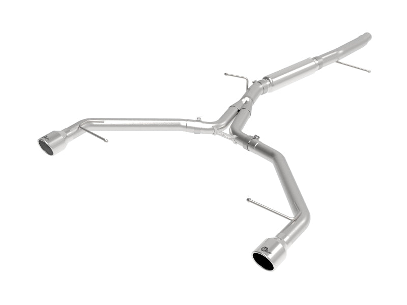 aFe MACHForce XP 3in-2.5in SS Exhaust Axle-Back 17-19 Audi A4 (B9) L4 ...