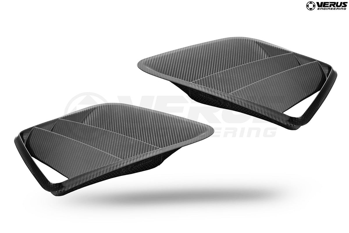Verus Engineering G8X M3 / M4 Carbon Hood Louver Vent Set