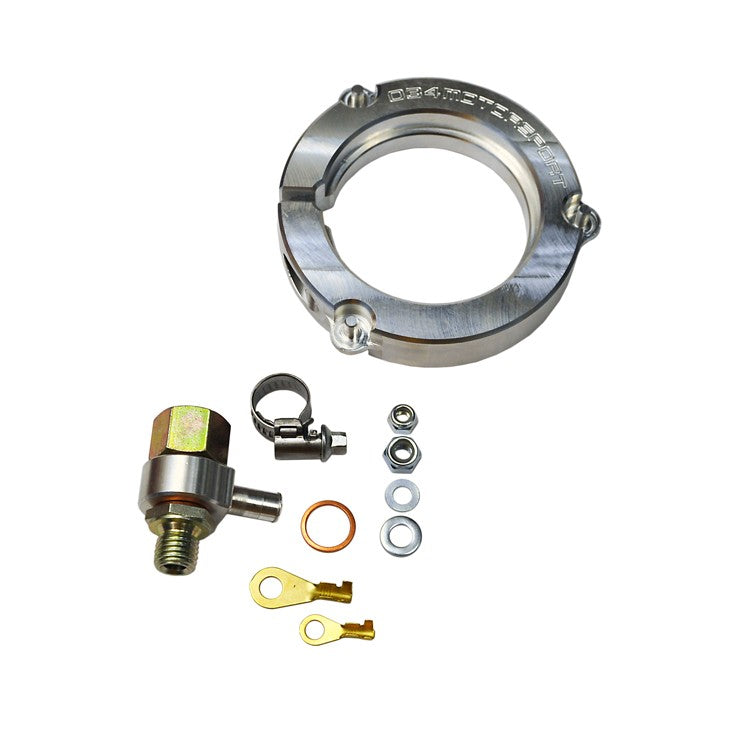 034 Motorsport Billet Drop-In Fuel Pump Adapter Kit, Bosch 60mm