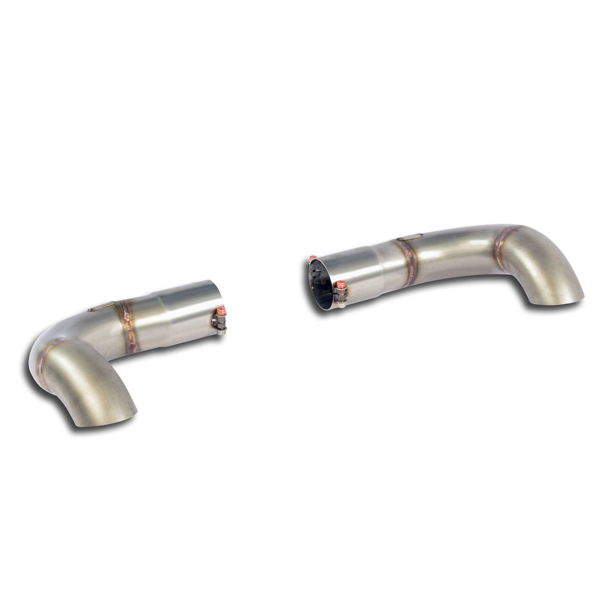Supersprint MERCEDES C292 GLE Exit Pipes Kit "Stealth" For Oem Bumper + Diffuser(Turned Down)
