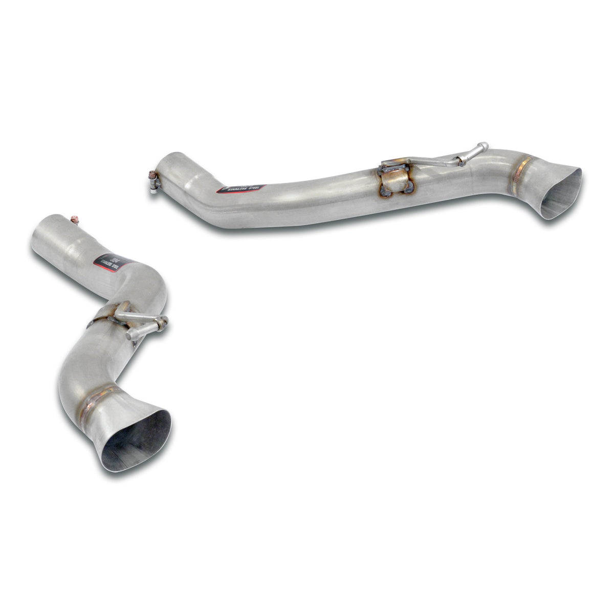 Supersprint MERCEDES R190 AMG GT Roadster Rear Pipe(Muffler Delete)For Oem Diffusor