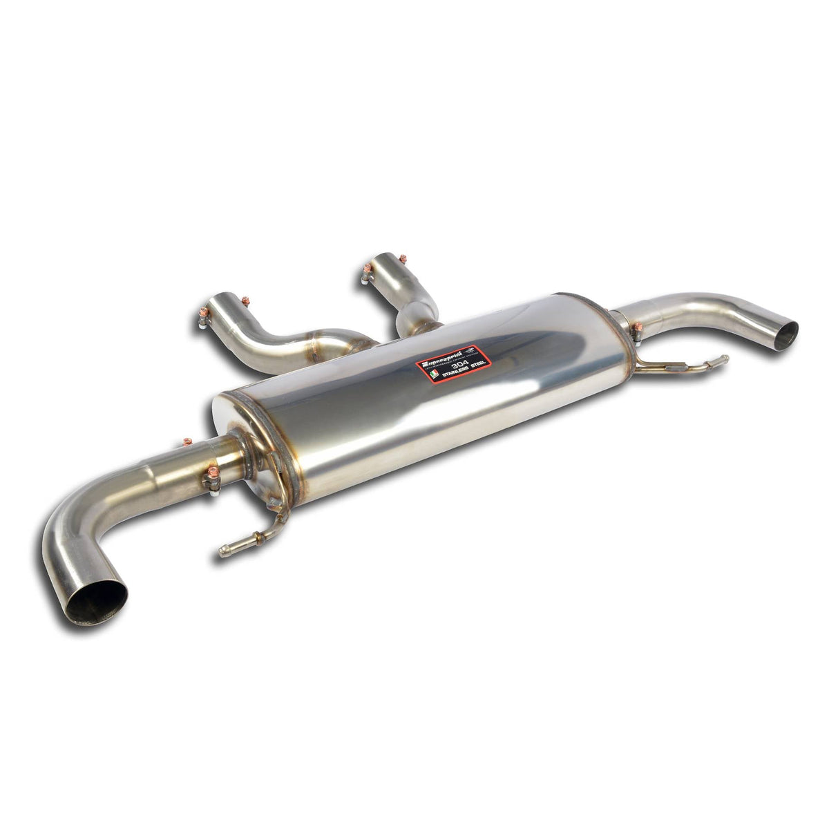 Supersprint MERCEDES C253 GLC (Coupè) Rear Exhaust "Sport"