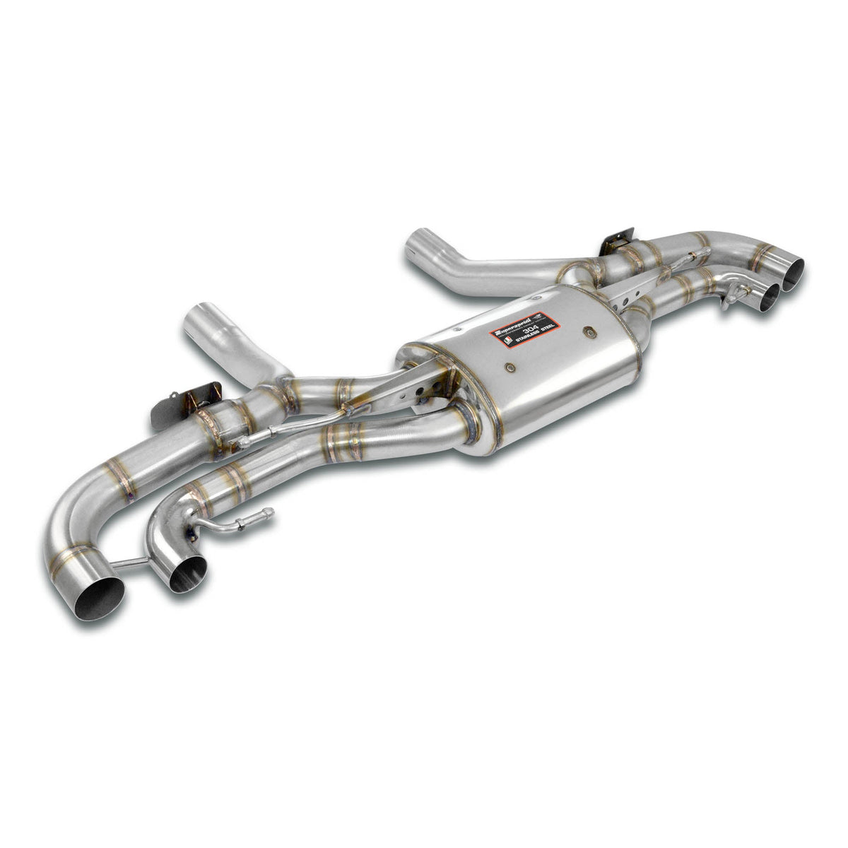 Supersprint MERCEDES C190 AMG GT Coupè Rear Exhaust With Valve