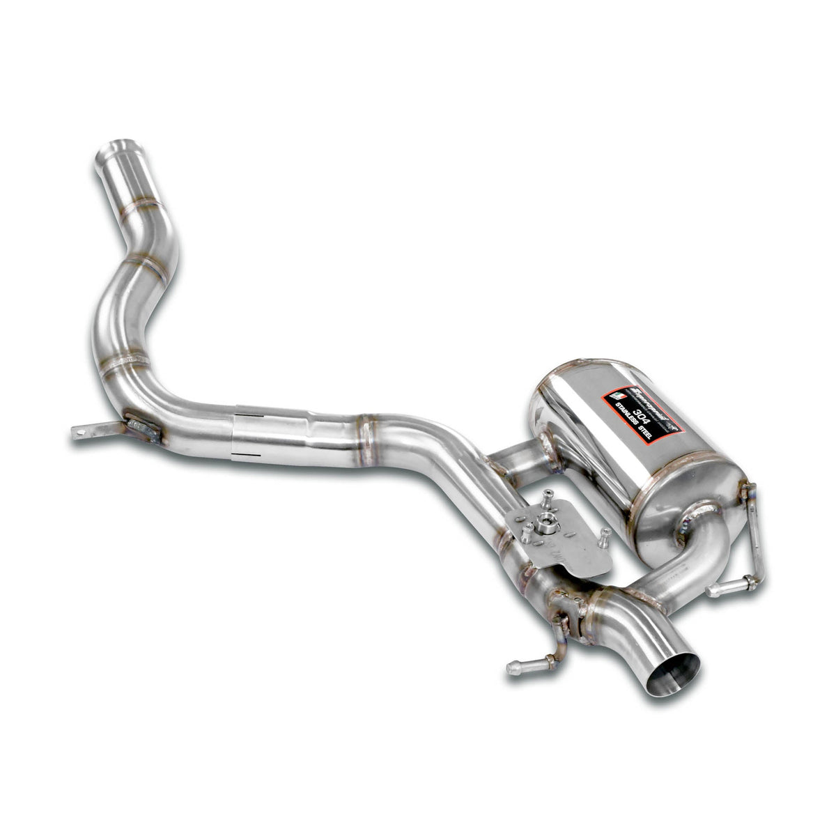 Supersprint MERCEDES A205 C AMG Cabrio Rear Exhaust Right With Valve