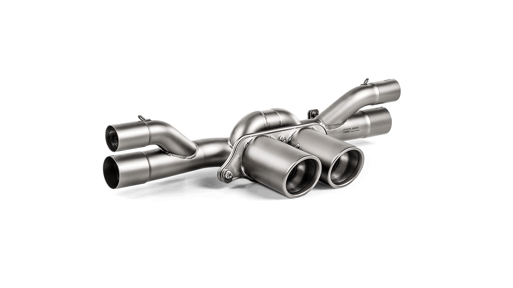 Akrapovic 991.2 / 911 GT3 / GT3 RS Slip-On Race Line with Tail Pipe Set (Titanium)