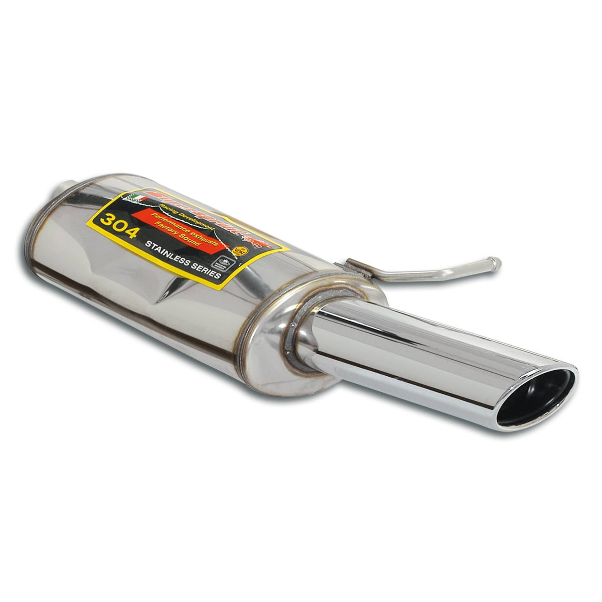 Supersprint AUDI A6 C5 Typ 4B ALLROAD '99 -> '05 Rear Exhaust Left 120 X 80  “Rs Look”