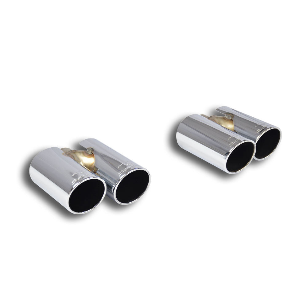 Supersprint 124 ABARTH Spider (2016 ->) Endpipe Kit 4 Exit Oo80 Right+ Oo80 Left