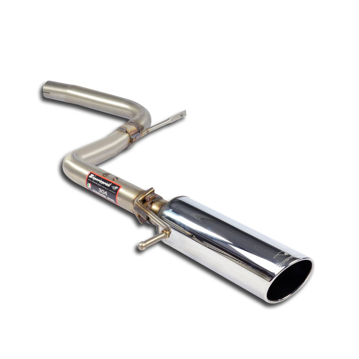Supersprint AUDI A6 C6 Typ 4F '04 -> '11 Muffler Delete Left O100