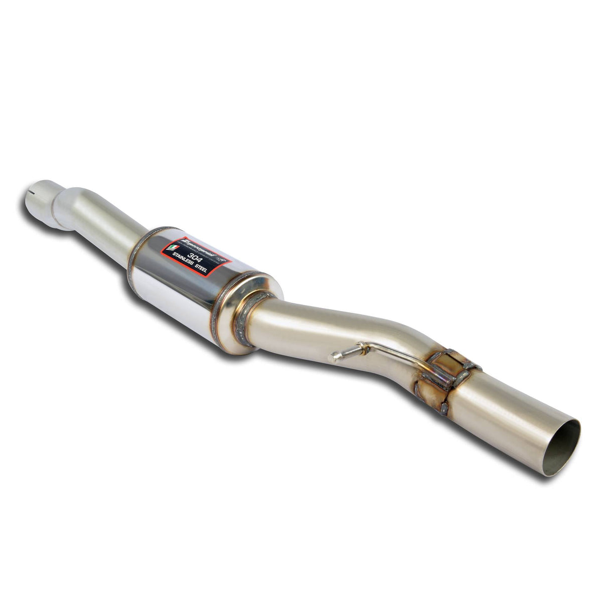 Supersprint AUDI S1 (8X) Center Exhaust - Resonated