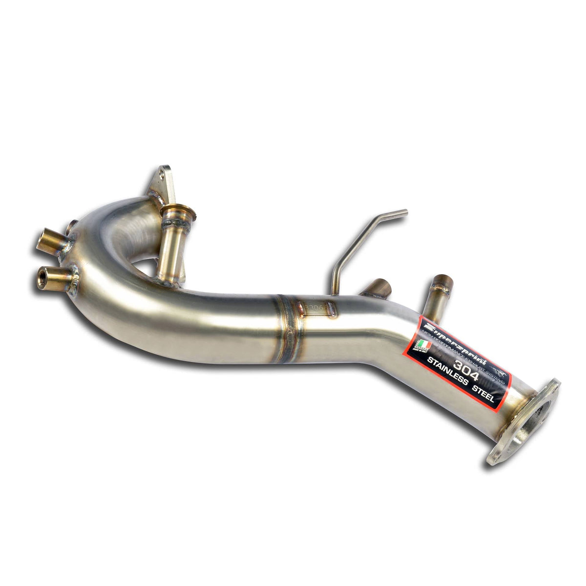 Supersprint AUDI A4 B8 '08 -> Front Pipe Kit With Sensor Bungs