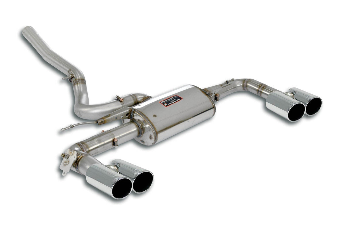 Supersprint BMW F44 2 Series Gran Coupè Rear Exhaust With Valve, 4 Endpipes O 90