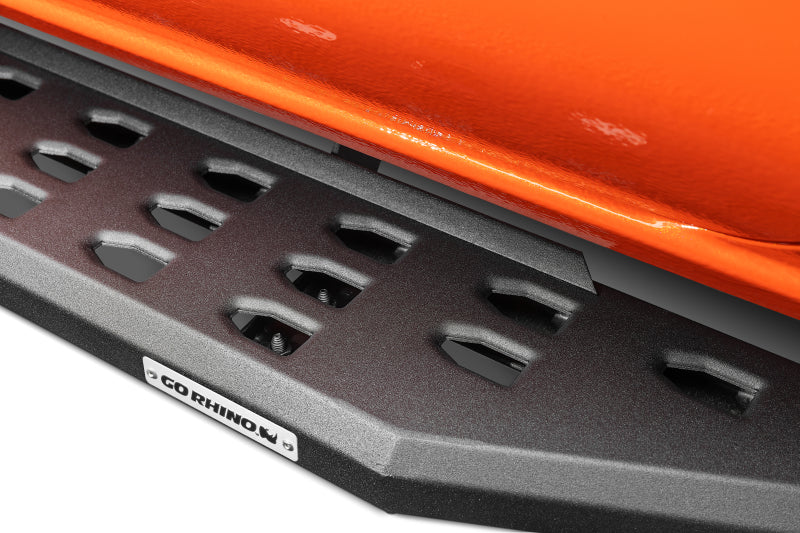 Go Rhino RB20 Running Boards - Tex Black - 80in – AM Tuning Canada