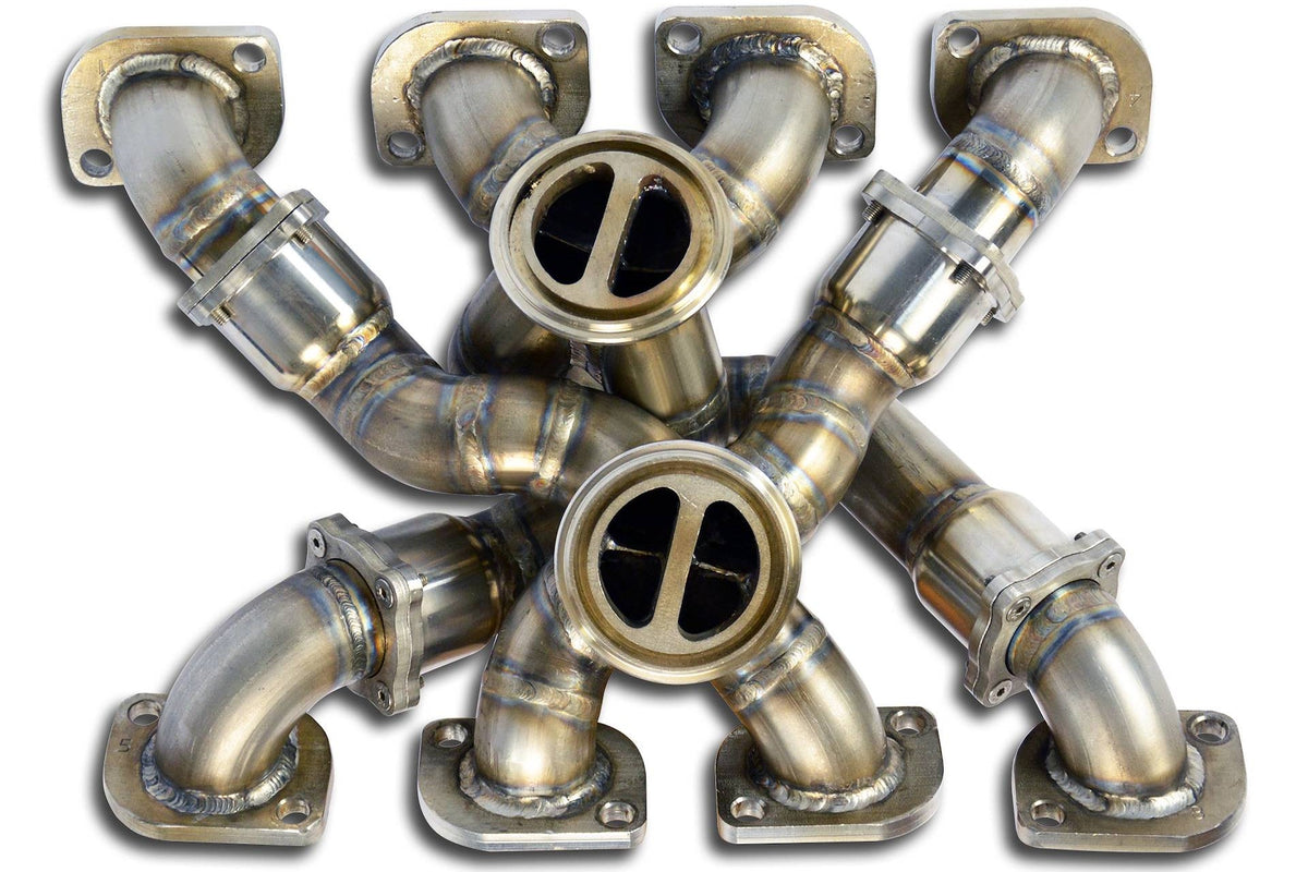 Supersprint BMW F06 / F1X M5 M6 (S63) Stainless Exhaust Manifold - OEM Turbo Charger