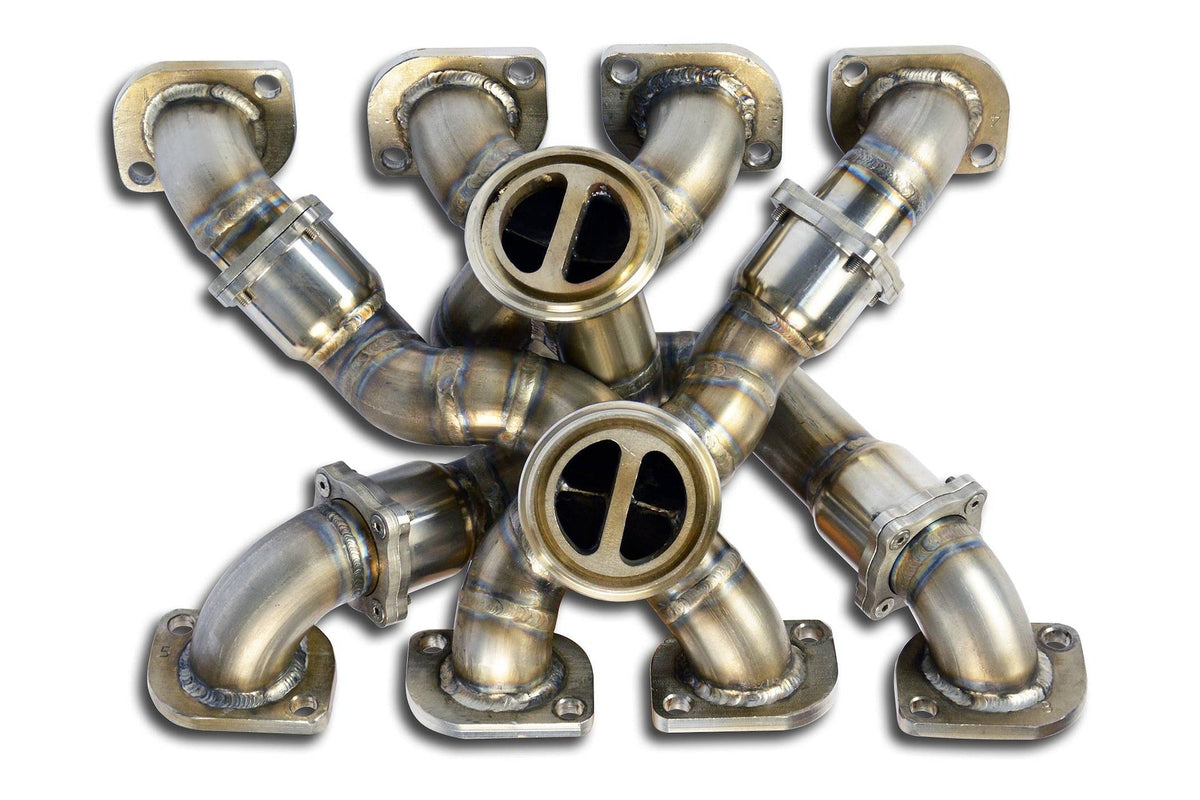 Supersprint BMW E70 X5M Stainless Exhaust Manifold - OEM Turbo Charger
