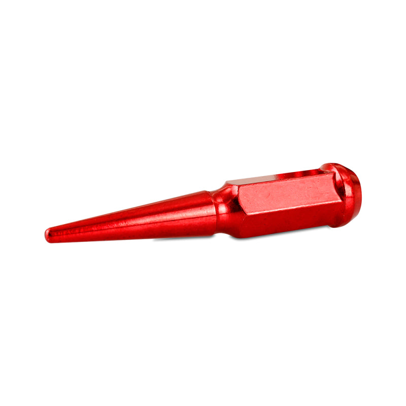 Mishimoto Steel Spiked Lug Nuts M12x1.5 20pc Set - Red – AM