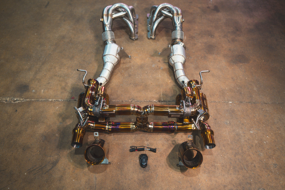 Valvetronic Designs - Ferrari 458 Speciale Valved Sport Exhaust System