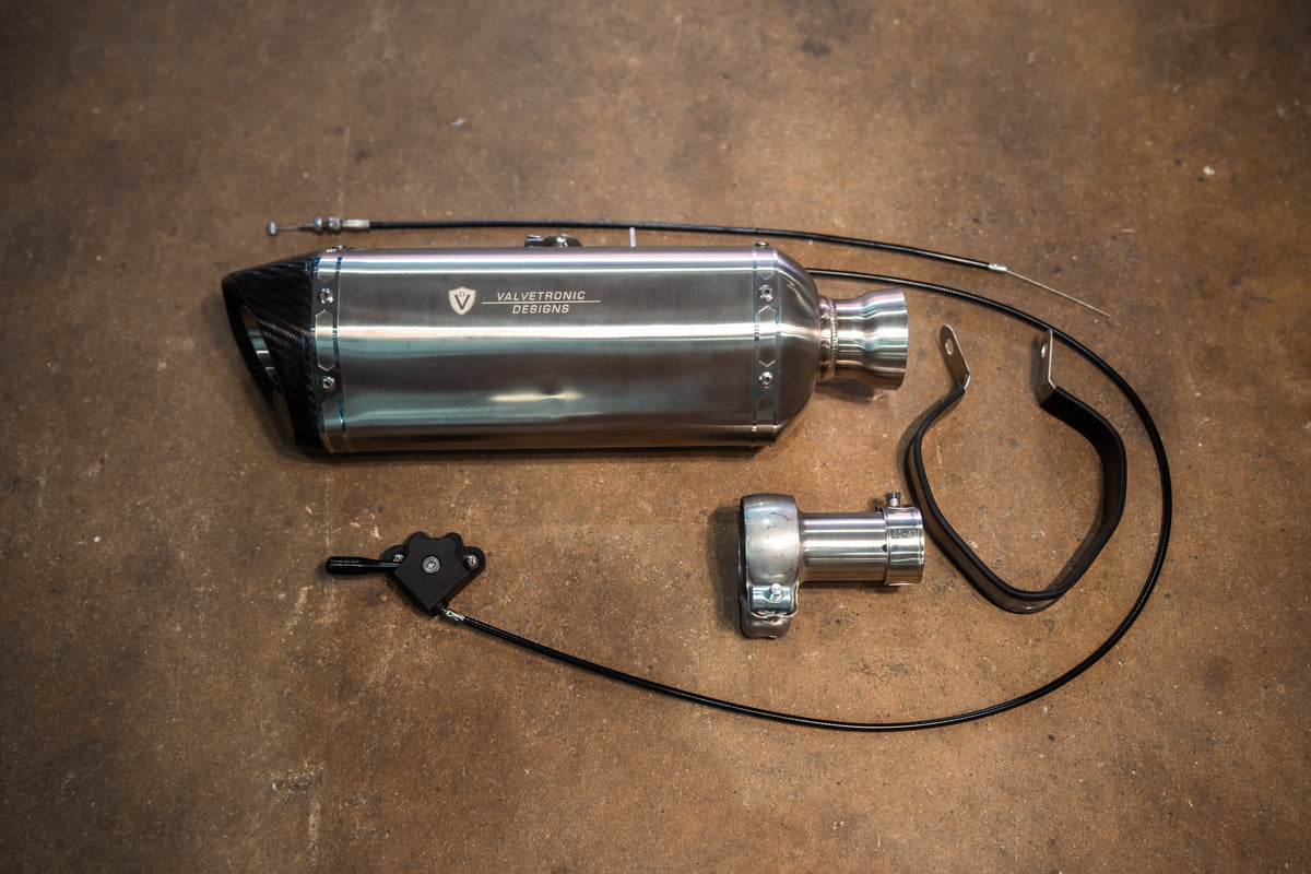 Valvetronic Designs - Motorcycle Valved Muffler