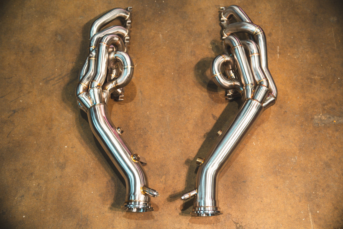 Valvetronic Designs - Audi R8 / Lamborghini Gallardo LP / Lamborghini Huracan Free Flow Headers