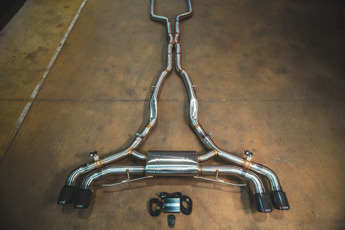 Valvetronic Designs - BMW X5M / X6M F95 / F96 VALVED SPORT EXHAUST SYSTEM