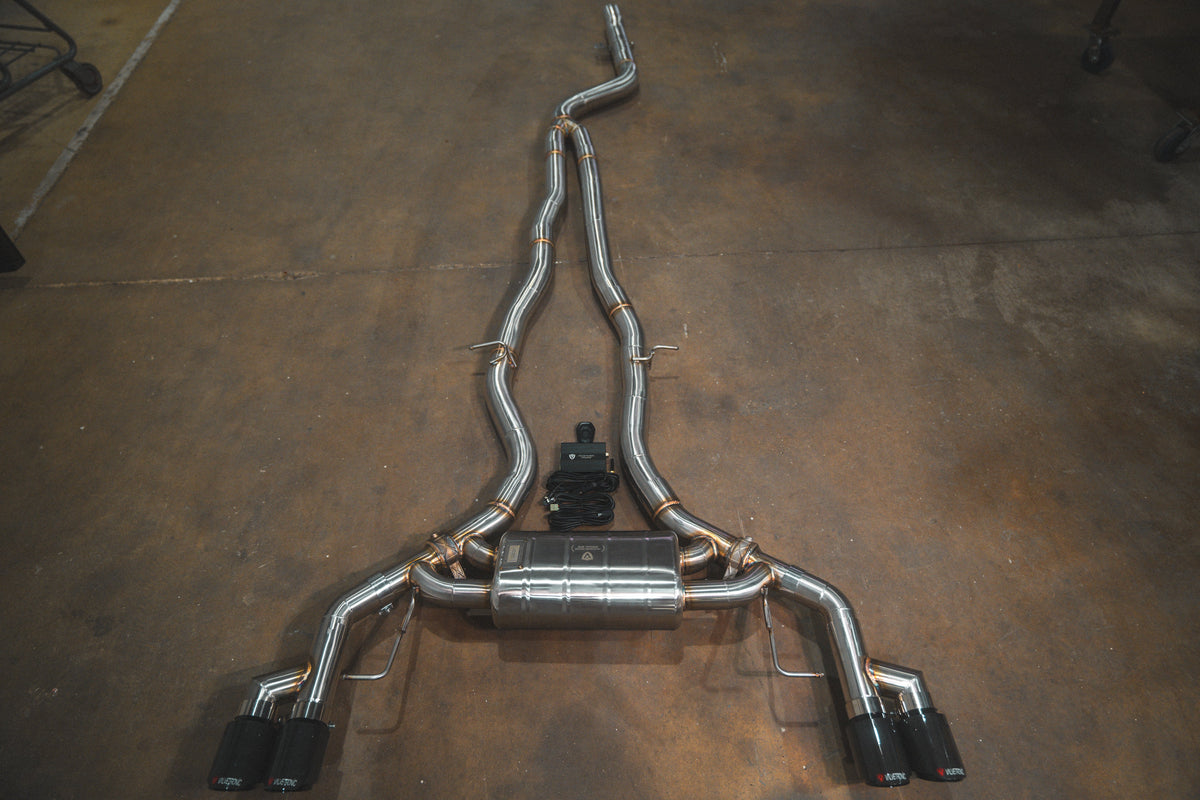 Valvetronic Designs - BMW X3 / X4 M40i Valved Sport Exhaust System