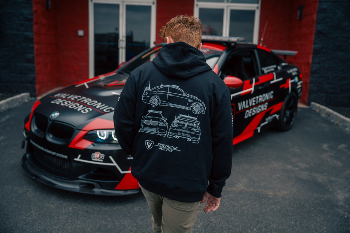 Valvetronic Designs - Safety Car Graphic Hoodie