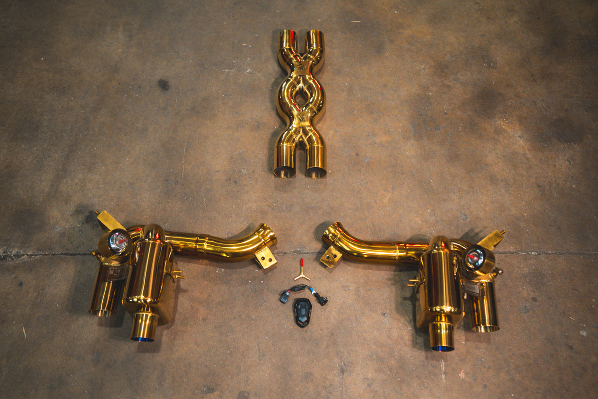 Valvetronic Designs - Ferrari GTC4 Lusso Valved Exhaust system
