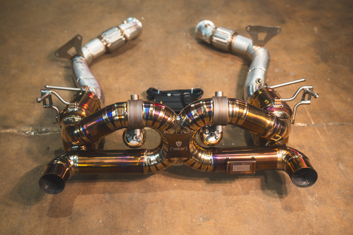 Valvetronic Designs - Ferrari 488 GTB Valved Sport Exhaust System