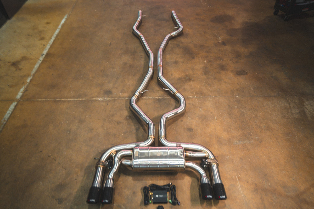 Valvetronic Designs - BMW X5M / X6M Valved Sport Exhaust System (F85 / F86)