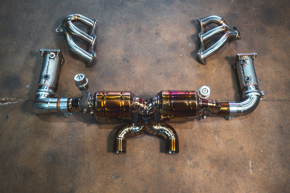 Valvetronic Designs - Valved Sport Exhaust System for Porsche 991.2 Carrera