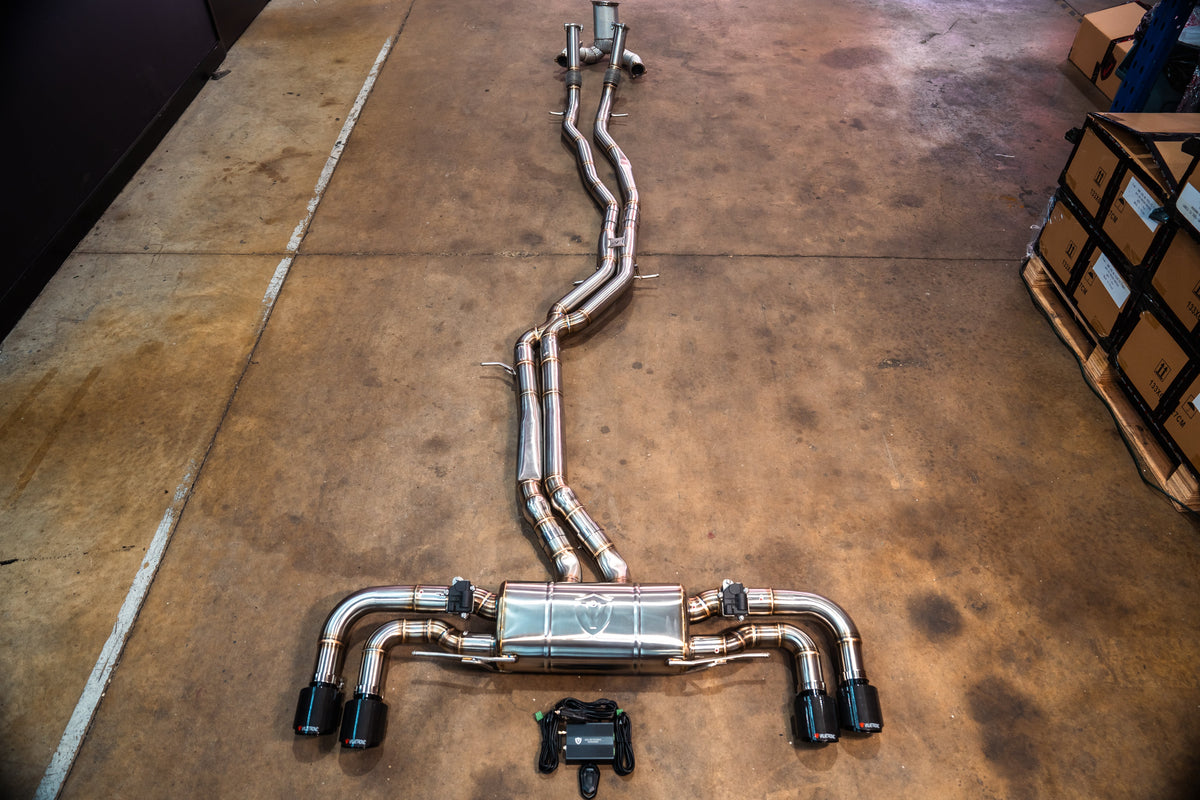 Valvetronic Designs - Valved Sport Exhaust System for Porsche 9Y0 Cayenne