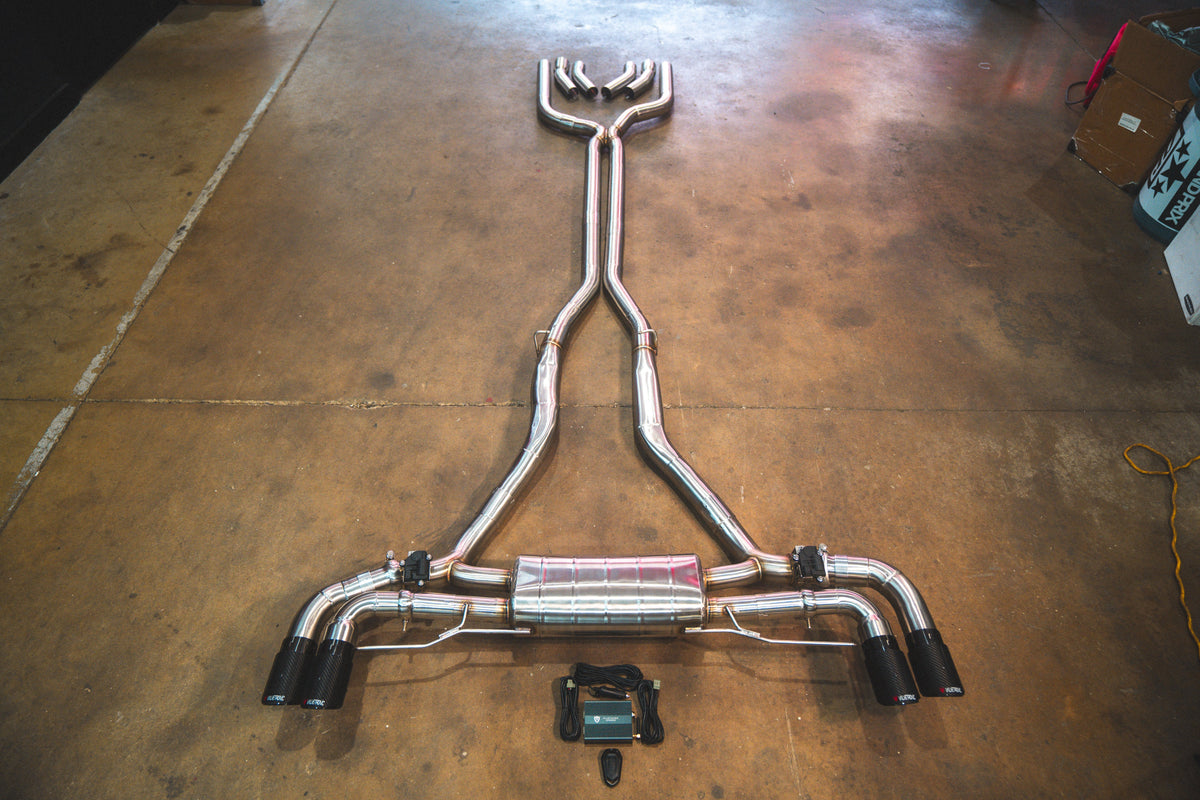 Valvetronic Designs - BMW X5/X6 M50i/M60i Valved Sport Exhaust System