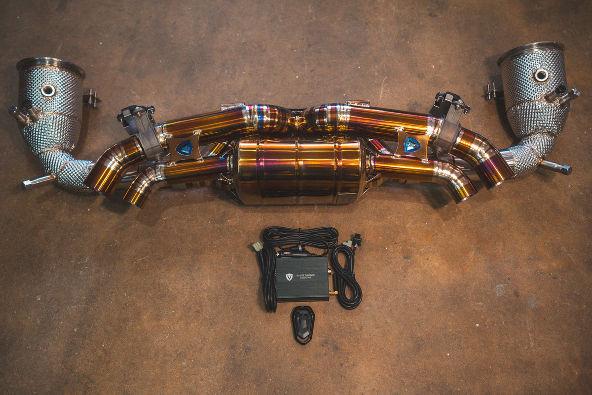 Valvetronic Designs - Valved Sport Exhaust System for Porsche 992 Carrera / Turbo
