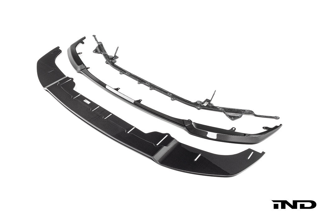 Alpha-N G87 M2 Carbon Adjustable Front Lip - Class 3