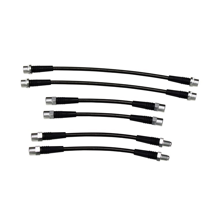 034 Motorsport Stainless Steel Braided Brake Line Kit, B5 Audi A4/S4 Quattro