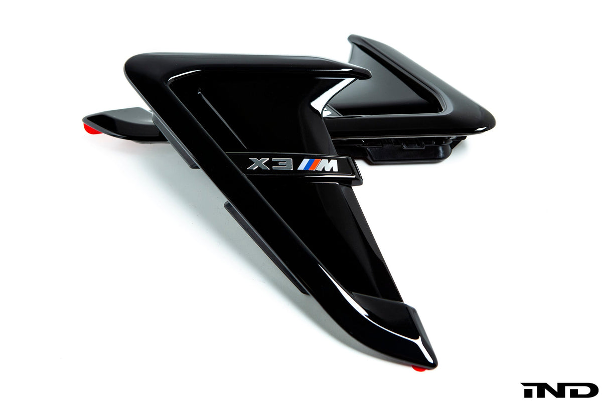 BMW F97 X3M Shadowline Side Grille Set