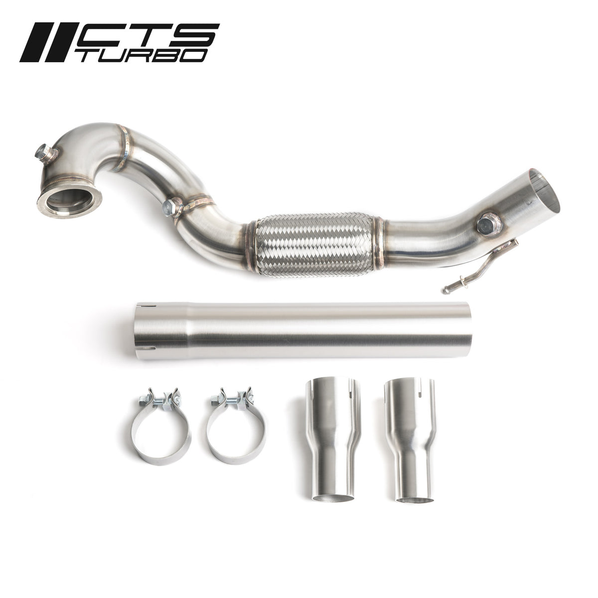 CTS TURBO MK6/MK7 JETTA SE 1.4T, MK7 GOLF 1.4T 3″ DOWNPIPE FOR EA211 ENGINES