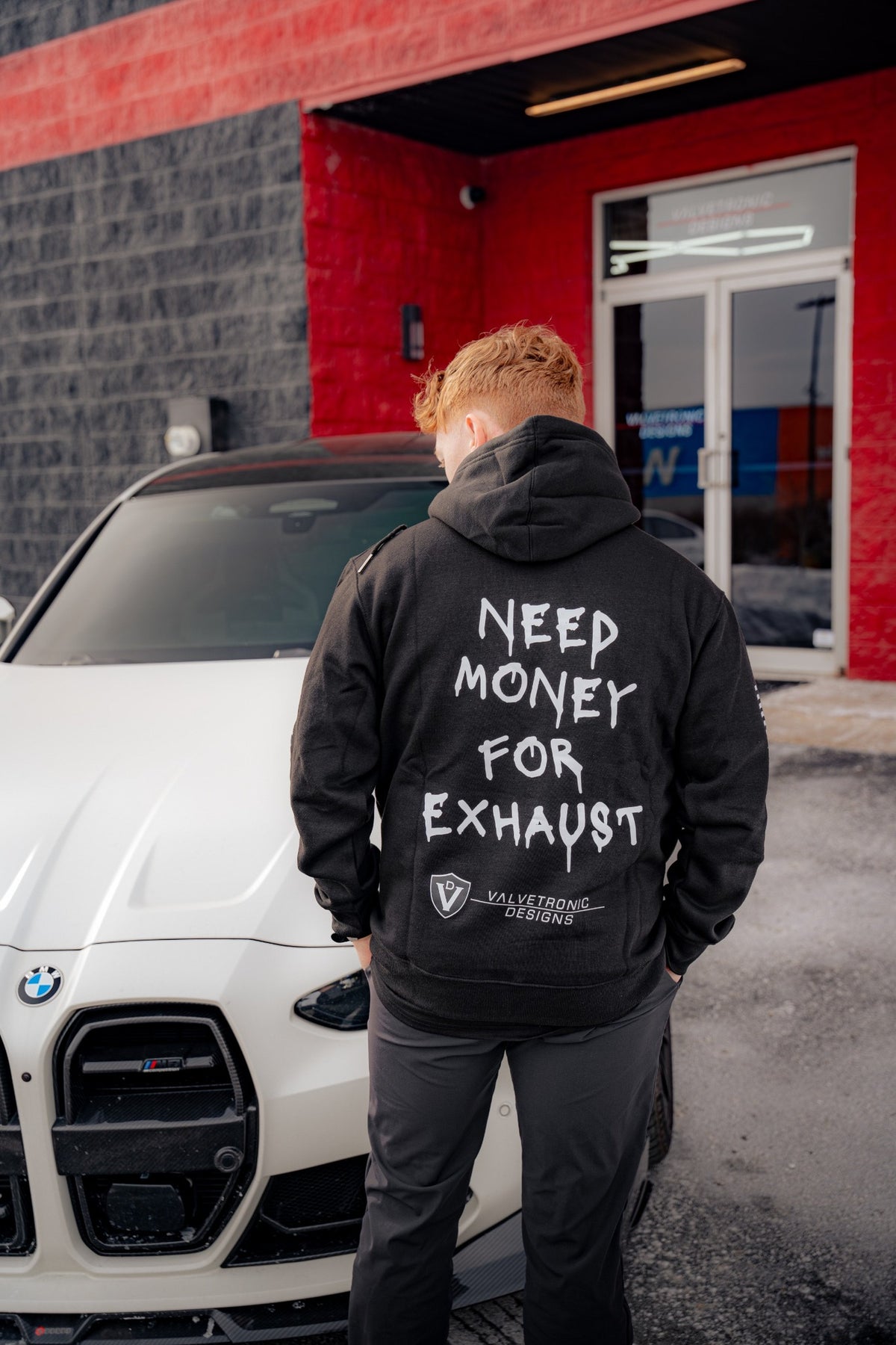 Valvetronic Designs - Need Money for Exhaust Hoodie
