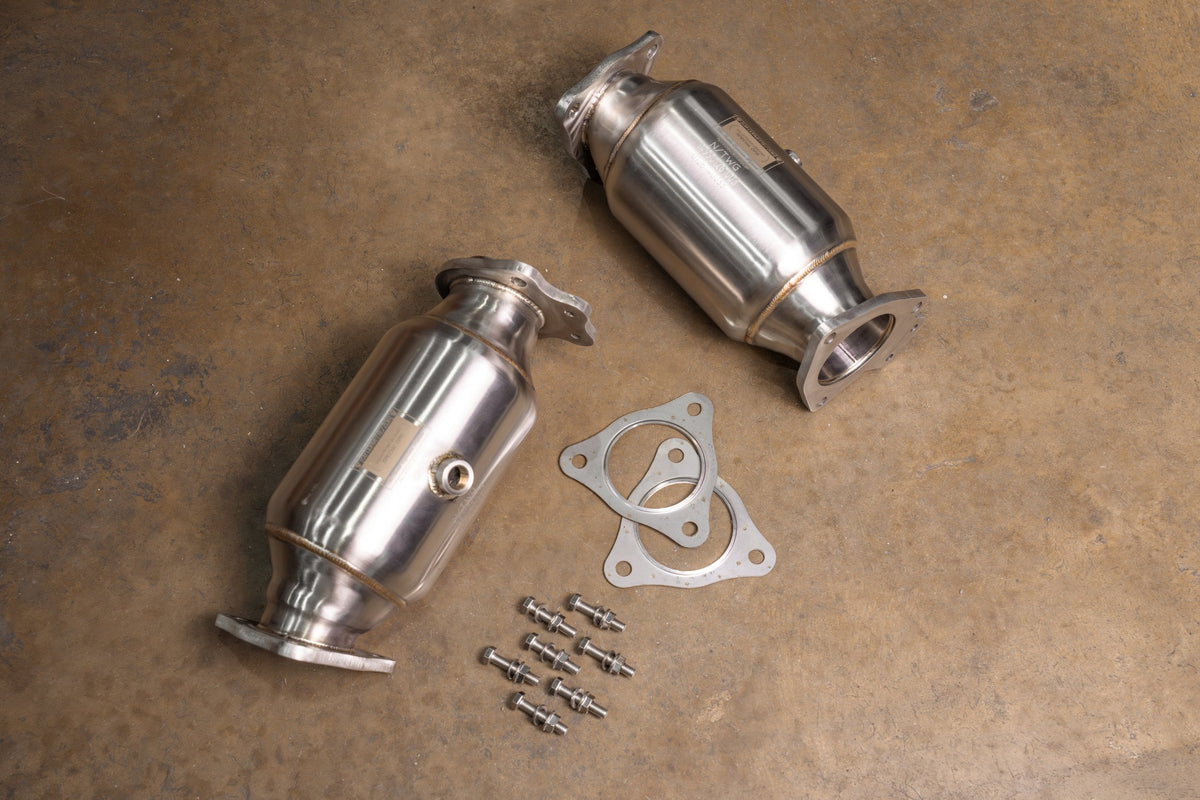 Valvetronic Designs - Chevy Corvette C8 / C8 Z06 400 Cell Catted Downpipes