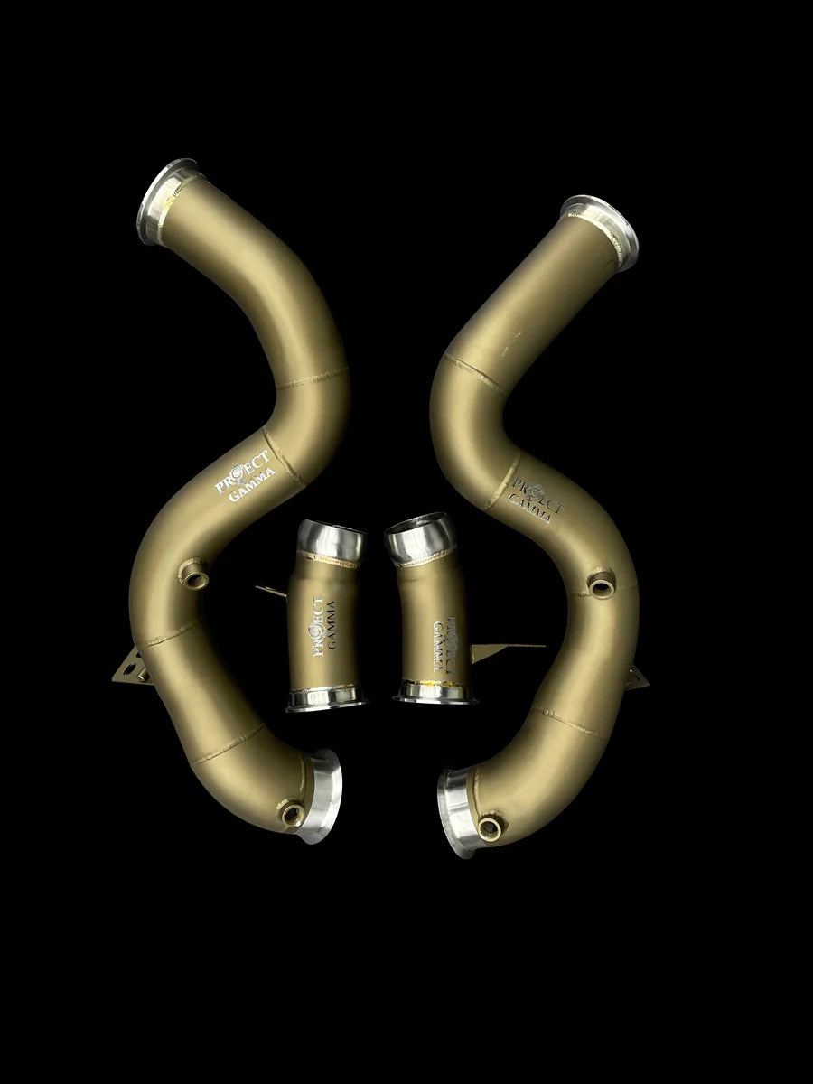 Project Gamma - MERCEDES-BENZ S63 AMG STAINLESS STEEL DOWNPIPES