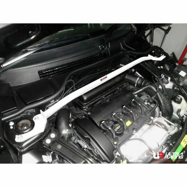 Ultra Racing - 2pt Front Strut Tower Brace - MINI CLUBMAN (R55) 2008-2014 - UR-TW2-1644