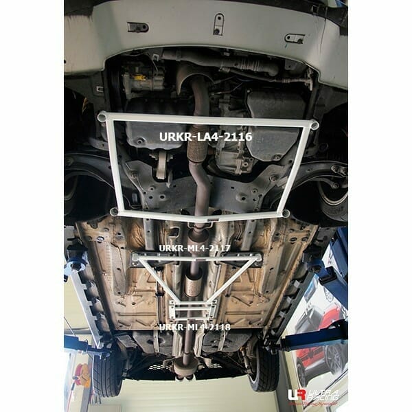 Ultra Racing - 4pt Front Lower Brace - MINI COOPER (R58) COUPE/ROAD 2011-2015 - UR-LA4-2116