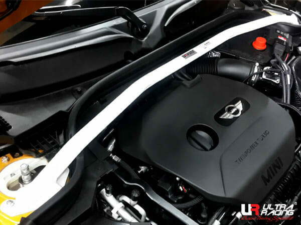 Ultra Racing - 2pt Front Strut Tower Brace - MINI COOPER (F57) CONVERTIBLE 2015-2024 - UR-TW2-3051