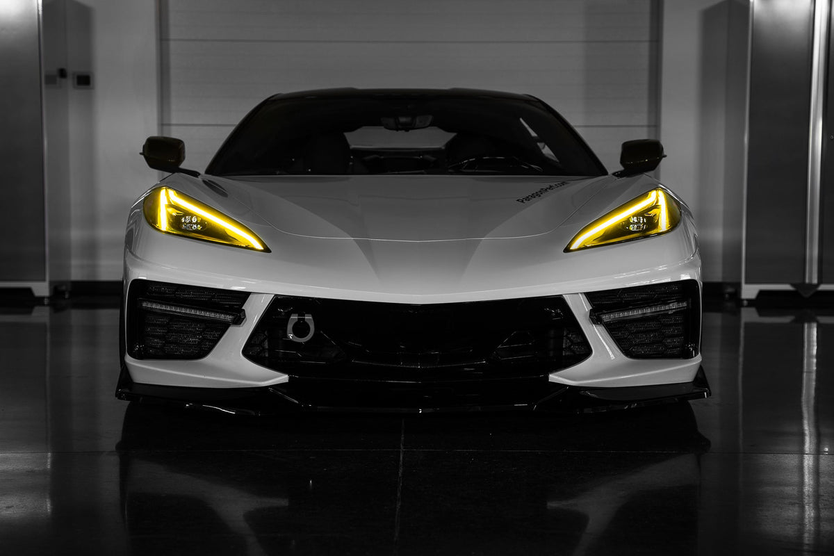 Motorsport+ C8 Corvette Race Style DRL LED Module Set - Yellow / Amber / Red / Blue
